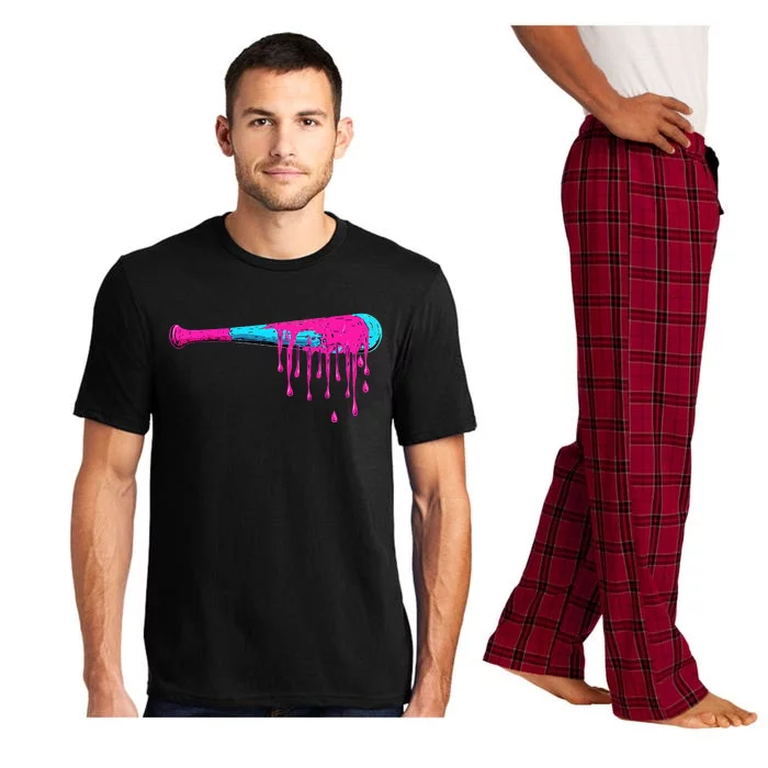 Baseball Bat Drip Pajama Set