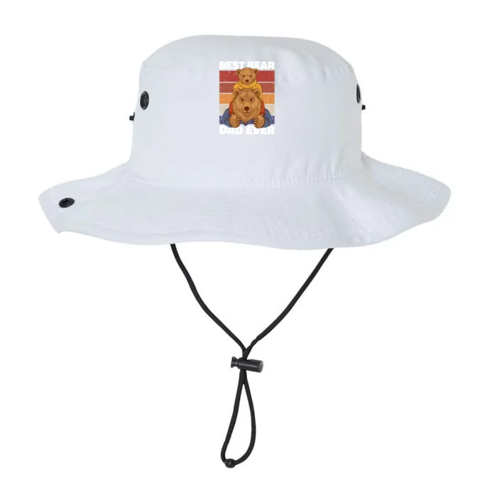 Best Bear Dad Ever For Father's Day Gift Legacy Cool Fit Booney Bucket Hat