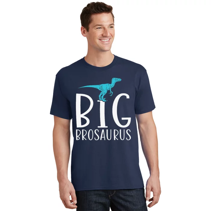 Big Brosaurus Dinosaur Big Brother T-Shirt