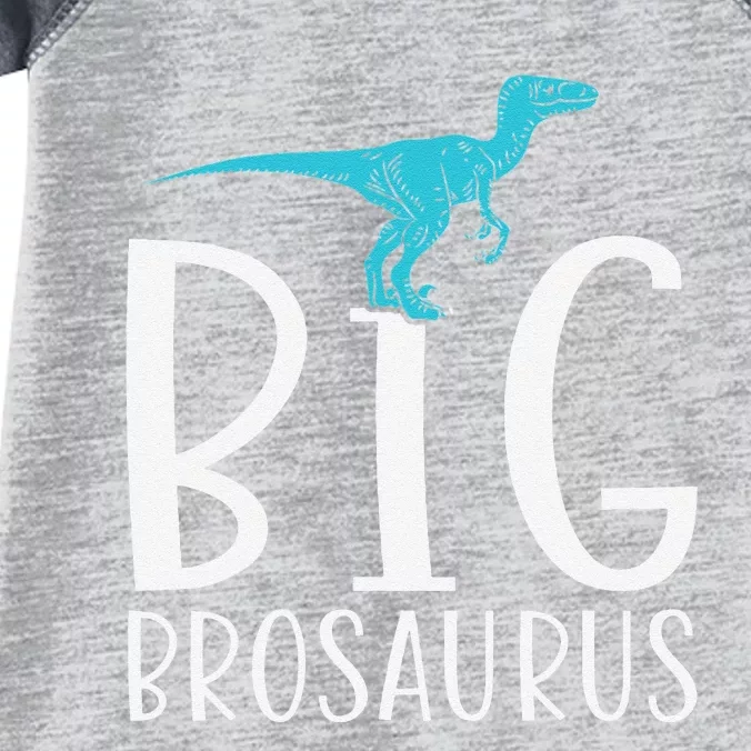 Big Brosaurus Dinosaur Big Brother Infant Baby Jersey Bodysuit