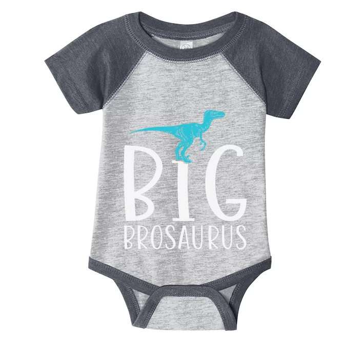 Big Brosaurus Dinosaur Big Brother Infant Baby Jersey Bodysuit