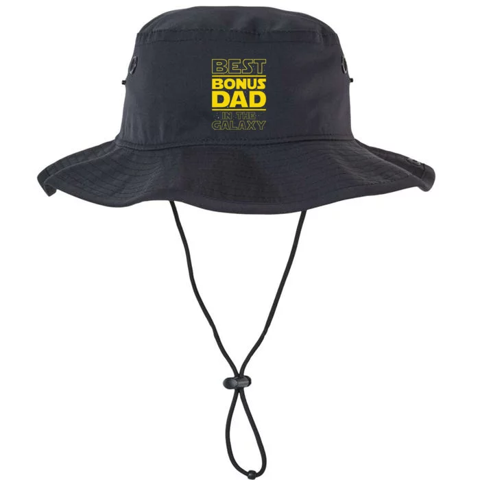 Best Bonus Dad In The Galaxy Stepfather Stepdad Grandpa Legacy Cool Fit Booney Bucket Hat