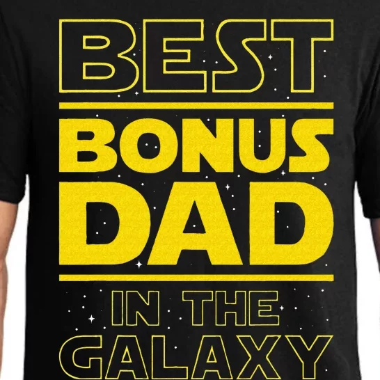 Best Bonus Dad In The Galaxy Stepfather Stepdad Grandpa Pajama Set