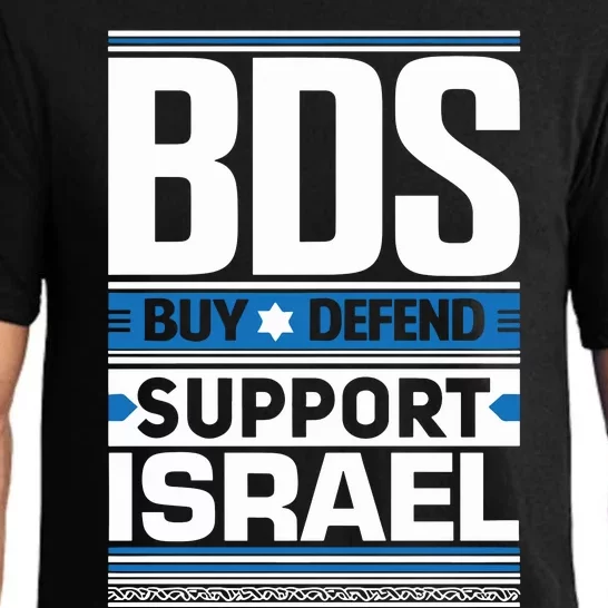 Bds Buy Defend Support Israel Pajama Set