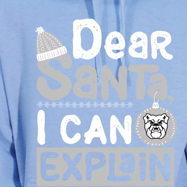 Butler Bulldogs Dear Santa I Can Explain Funny Ugly Xmas Meaningful Gift Unisex Surf Hoodie