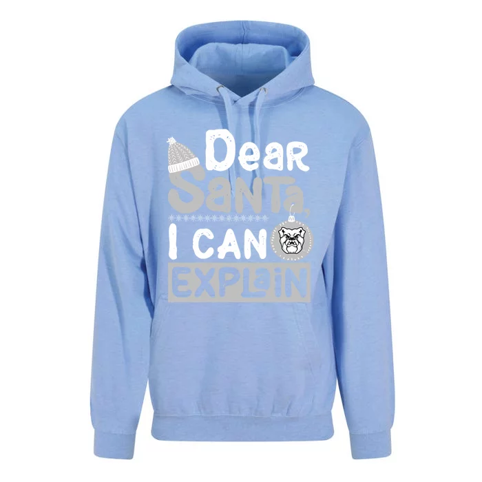 Butler Bulldogs Dear Santa I Can Explain Funny Ugly Xmas Meaningful Gift Unisex Surf Hoodie