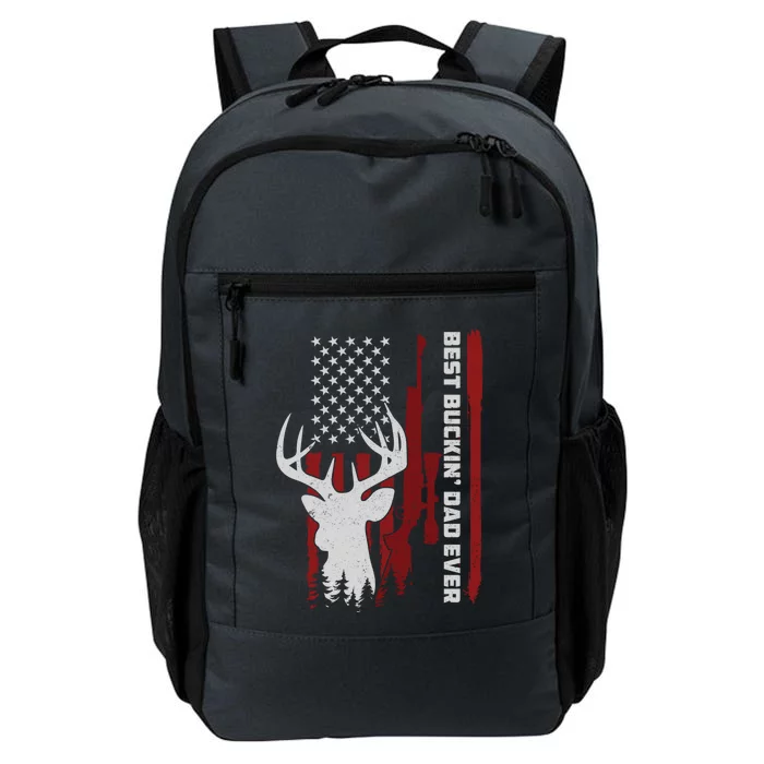 Best Buckin Dad Ever Deer Hunting Gift Daily Commute Backpack