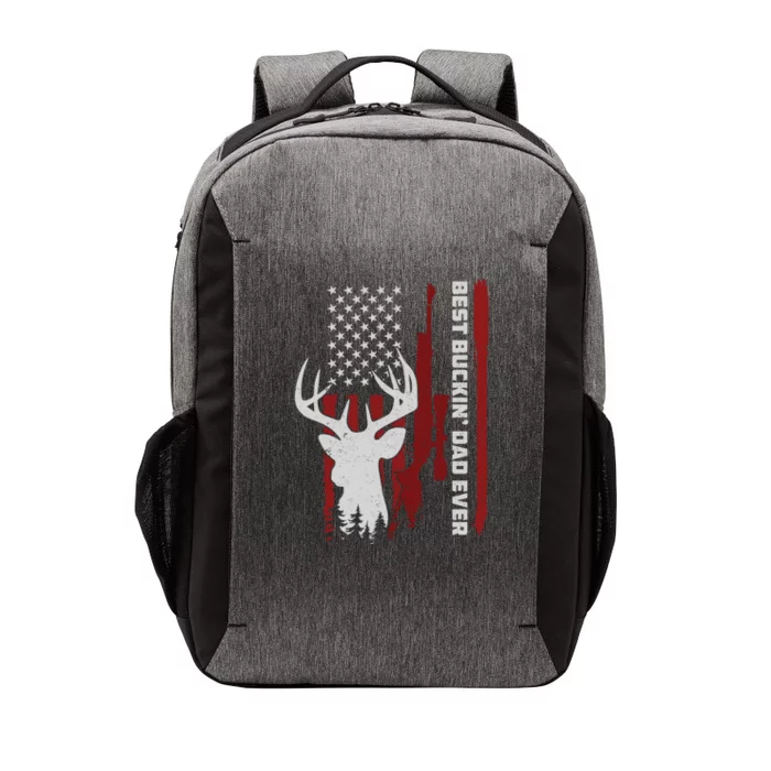 Best Buckin Dad Ever Deer Hunting Gift Vector Backpack