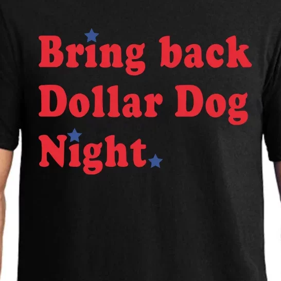 Bring Back Dollar Dog Night Pajama Set