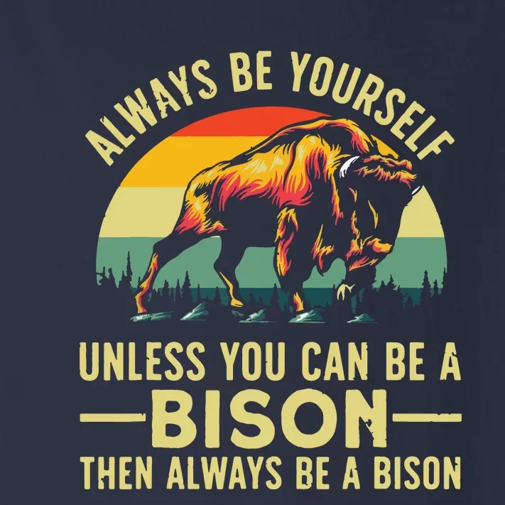 Best Bison Design For Buffalo Bison Lovers Toddler Long Sleeve Shirt