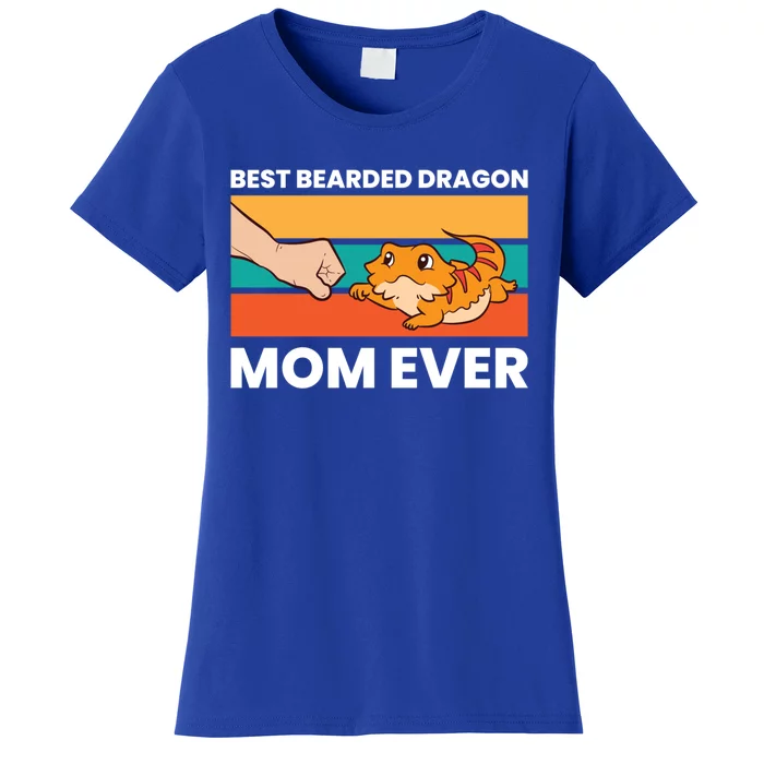 Best Bearded Dragon Mom Ever Lizard Bearded Dragon Gift Women's T-Shirt