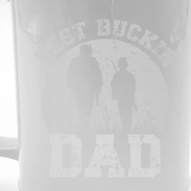 BEST BUCKIN DAD EVER Front & Back Beer Stein