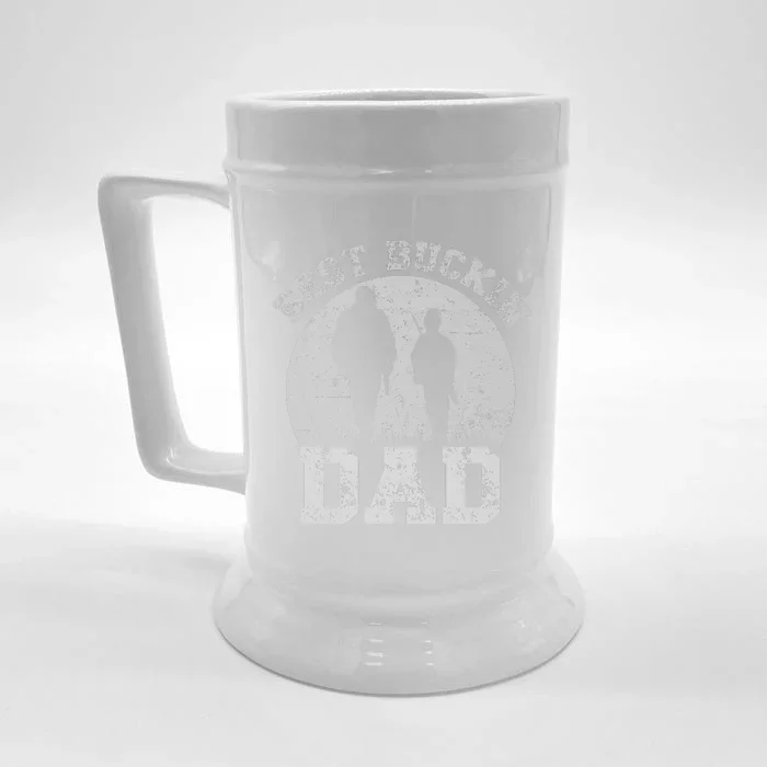 BEST BUCKIN DAD EVER Front & Back Beer Stein