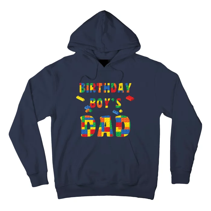 Building Block Dad Of Birthday Boy Hoodie