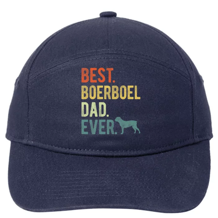 Best Boerboel Dad Ever Dog Daddy Fathers Day 7-Panel Snapback Hat