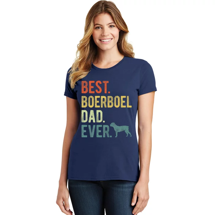 Best Boerboel Dad Ever Dog Daddy Fathers Day Women's T-Shirt