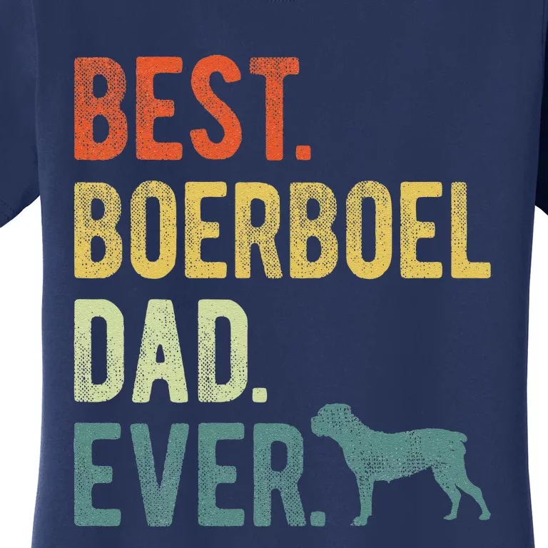 Best Boerboel Dad Ever Dog Daddy Fathers Day Women's T-Shirt