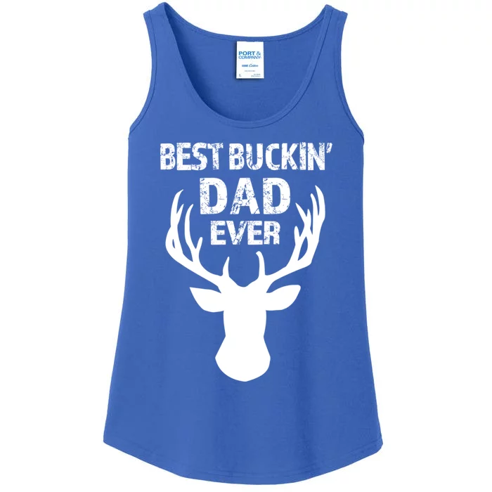 Best Buckin Dad Ever S Funny Gift Ladies Essential Tank