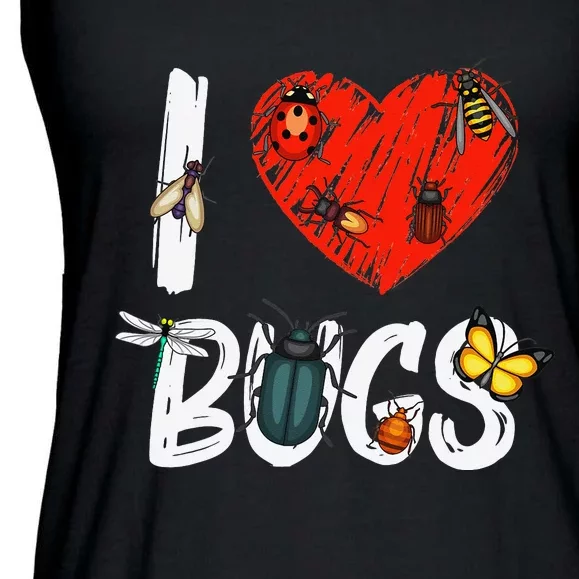 Best Bug Design For  Bug Insect Entomology Lovers Ladies Essential Flowy Tank