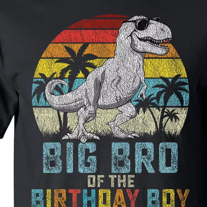 Big Bro Dinosaur Of The Birthday Boy Matching Family Tall T-Shirt