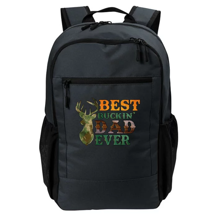 Best Buckin’ Dad Ever Deer Hunting Vintage Daily Commute Backpack