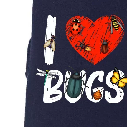 Best Bug Design For Bug Insect Entomology Lovers Doggie 3-End Fleece Hoodie