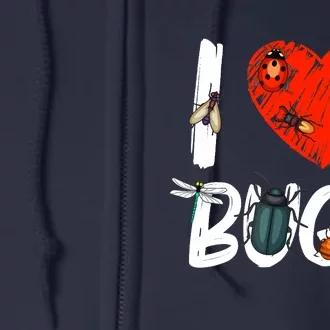 Best Bug Design For Bug Insect Entomology Lovers Full Zip Hoodie