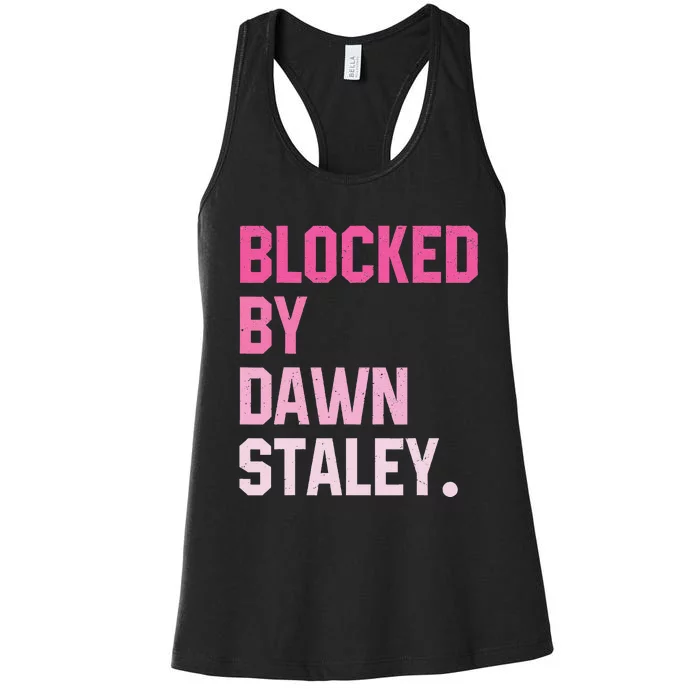 Blocked By Dawn Staley Women's Racerback Tank