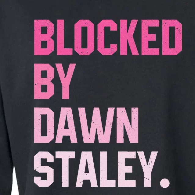 Blocked By Dawn Staley Cropped Pullover Crew