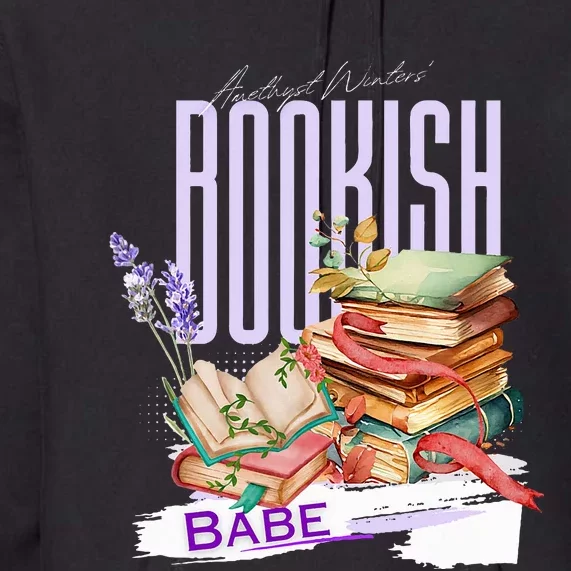 Bookish Babe Dark Romance Merch Premium Hoodie