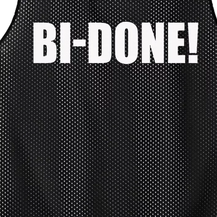 Bidone Biden Done Biden Stops The Presidential Campaign Mesh Reversible Basketball Jersey Tank