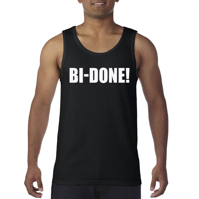 Bidone Biden Done Biden Stops The Presidential Campaign Tank Top