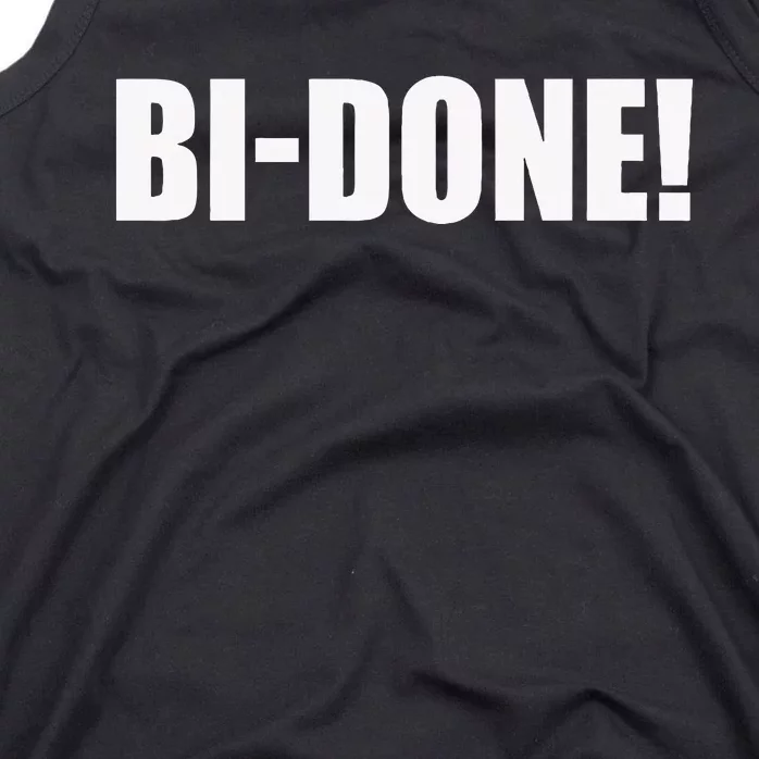 Bidone Biden Done Biden Stops The Presidential Campaign Tank Top