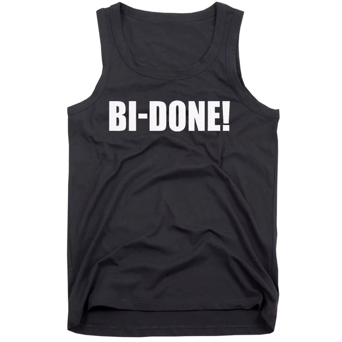 Bidone Biden Done Biden Stops The Presidential Campaign Tank Top