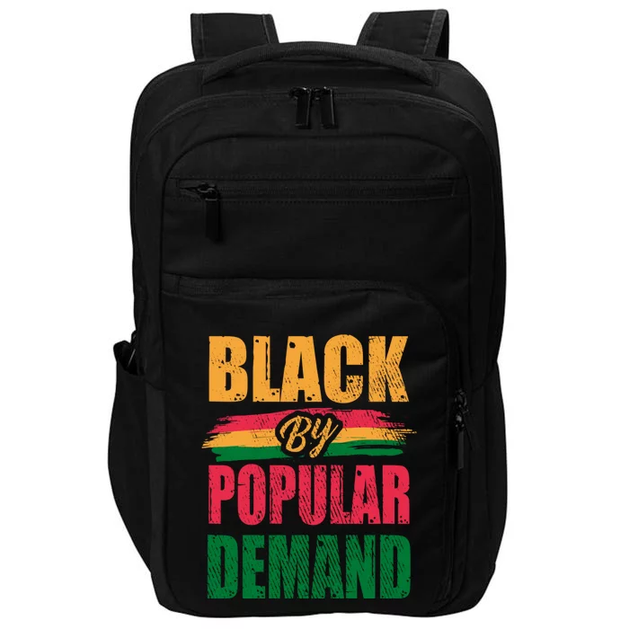 Black By Ded Popular Africanamerican History Proud Month Cute Gift Impact Tech Backpack