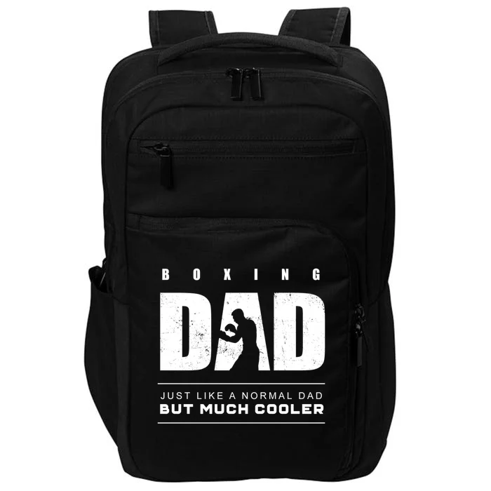 Boxer / Boxing Dad Boxing Gift Impact Tech Backpack