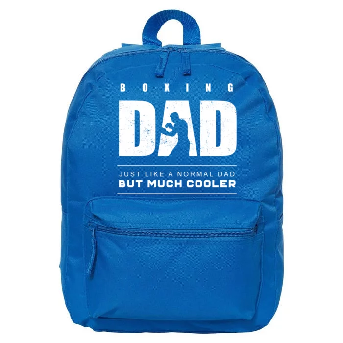 Boxer / Boxing Dad Boxing Gift 16 in Basic Backpack