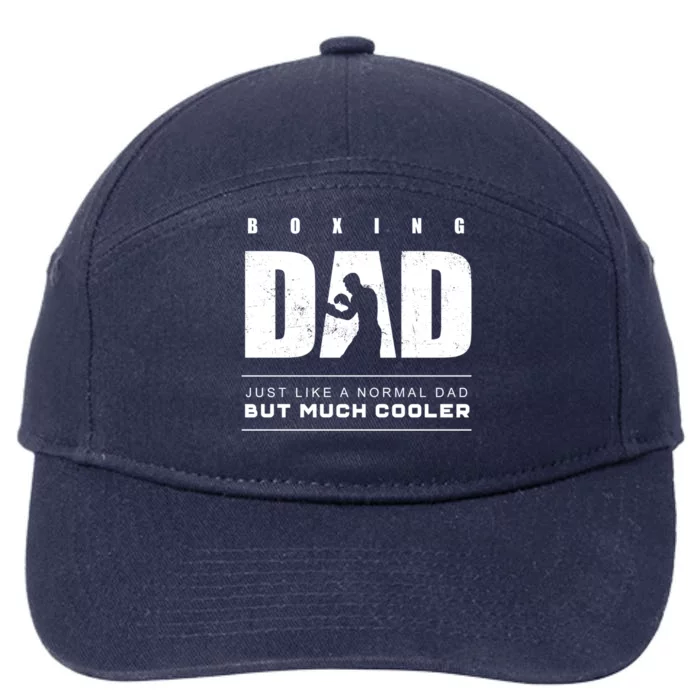 Boxer / Boxing Dad Boxing Gift 7-Panel Snapback Hat