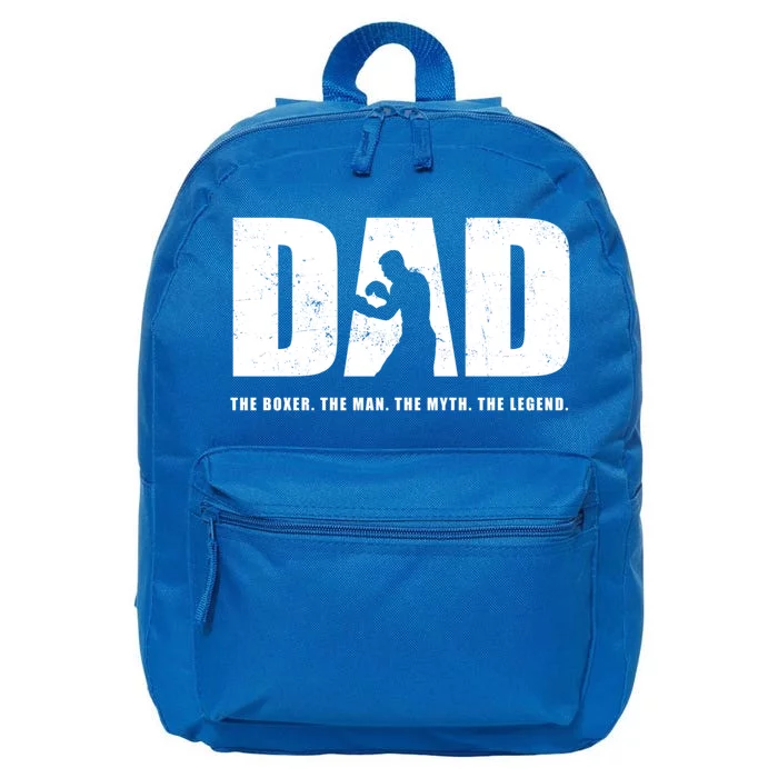 Boxer / Boxing Dad Boxing Great Gift 16 in Basic Backpack