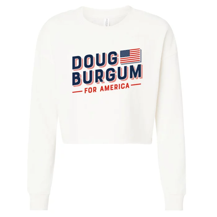 Brendan Buck Doug Burgum For America Cropped Pullover Crew