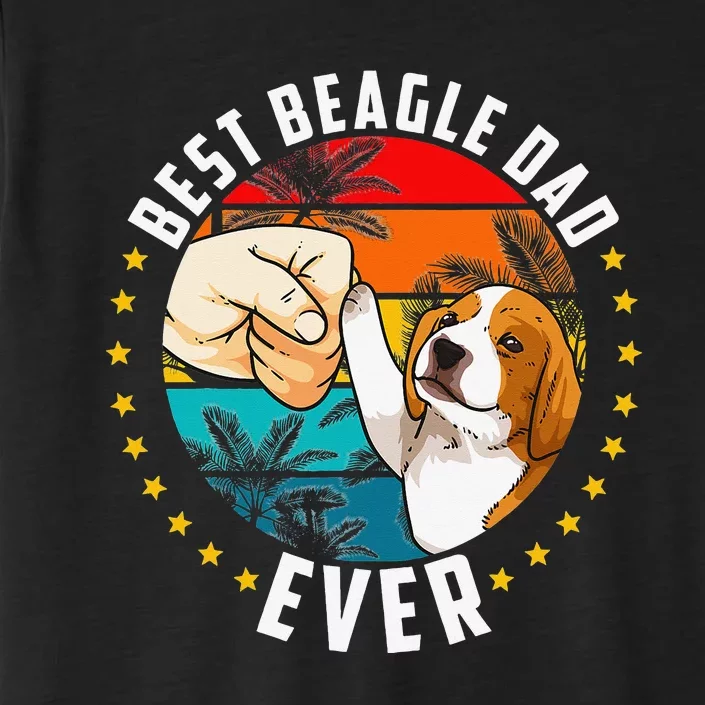 Best Beagle Dad Ever ChromaSoft Performance T-Shirt