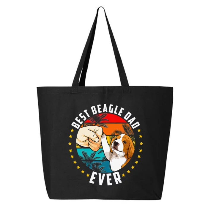 Best Beagle Dad Ever 25L Jumbo Tote