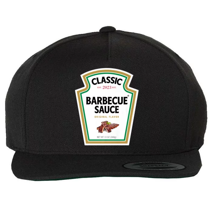 Bbq Barbecue Diy Halloween Costume Matching Group Barbecue Wool Snapback Cap