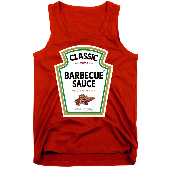 Bbq Barbecue Diy Halloween Costume Matching Group Barbecue Tank Top