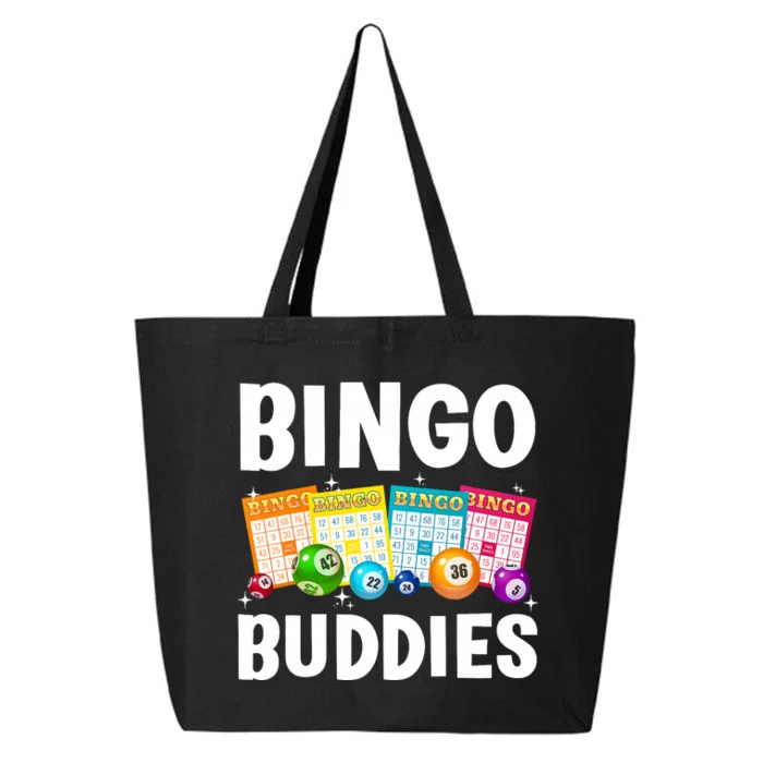 Bingo Buddies Design For Bingo Lover Bingo Player 25L Jumbo Tote