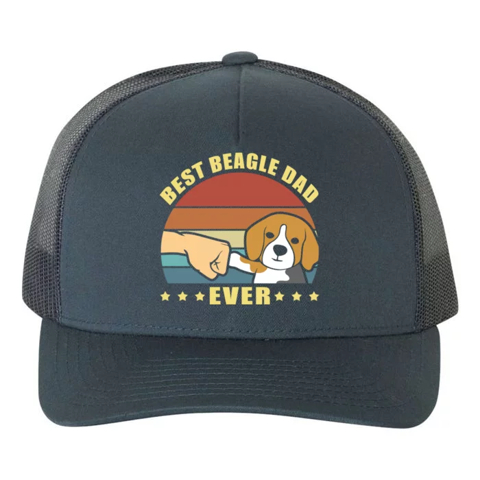 Best Beagle Dad Ever Dog Owner Father Funny Gift Yupoong Adult 5-Panel Trucker Hat