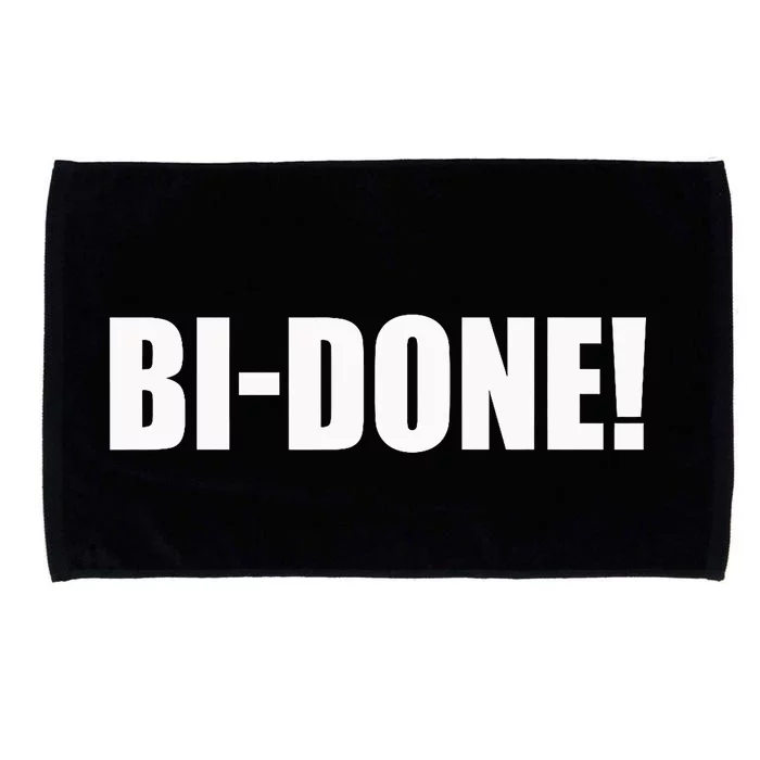 Bidone Biden Done Biden Stops The Presidential Campaign Microfiber Hand Towel