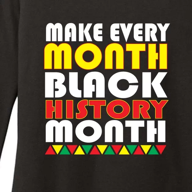 Blackity Black Every Month Black History BHM African Gift Womens CVC Long Sleeve Shirt