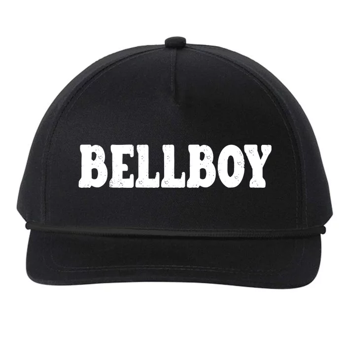 Bellboy Snapback Five-Panel Rope Hat