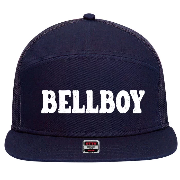 Bellboy 7 Panel Mesh Trucker Snapback Hat